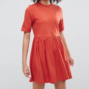 ASOS Mini Ultimate Cotton Smock Dress - Size 4